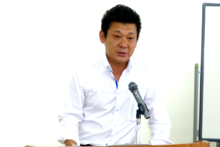 川田泰三 交流委員長