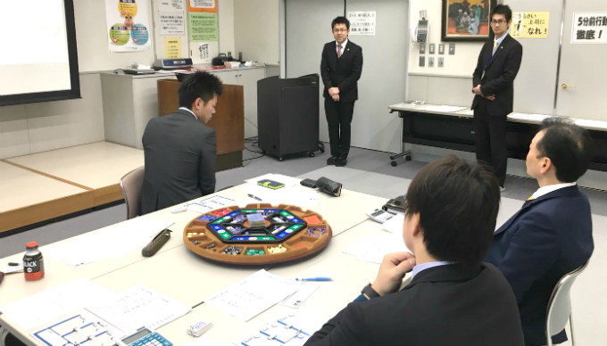 青年部会「マネジメントゲームセミナー」