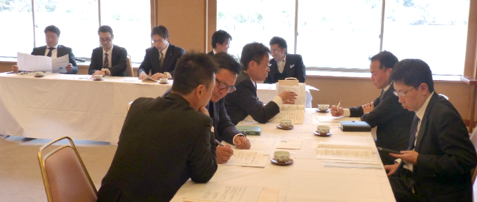 青年部会「新旧合同役員会」