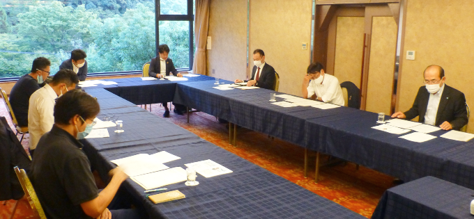 岐阜県下法人会青年部会連絡協議会 現地視察・リハーサル