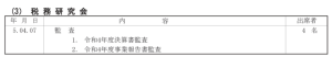 税務研究会活動