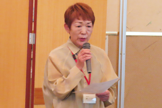 篠田たつゑ 事業委員長 篠田たつゑ 事業委員長