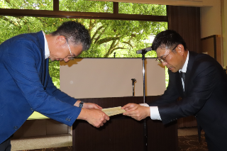 退任部会長感謝状 退任部会長感謝状