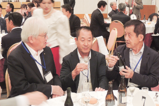 懇親会